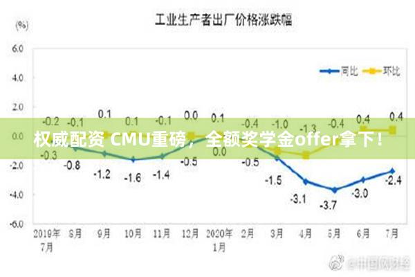 权威配资 CMU重磅，全额奖学金offer拿下！